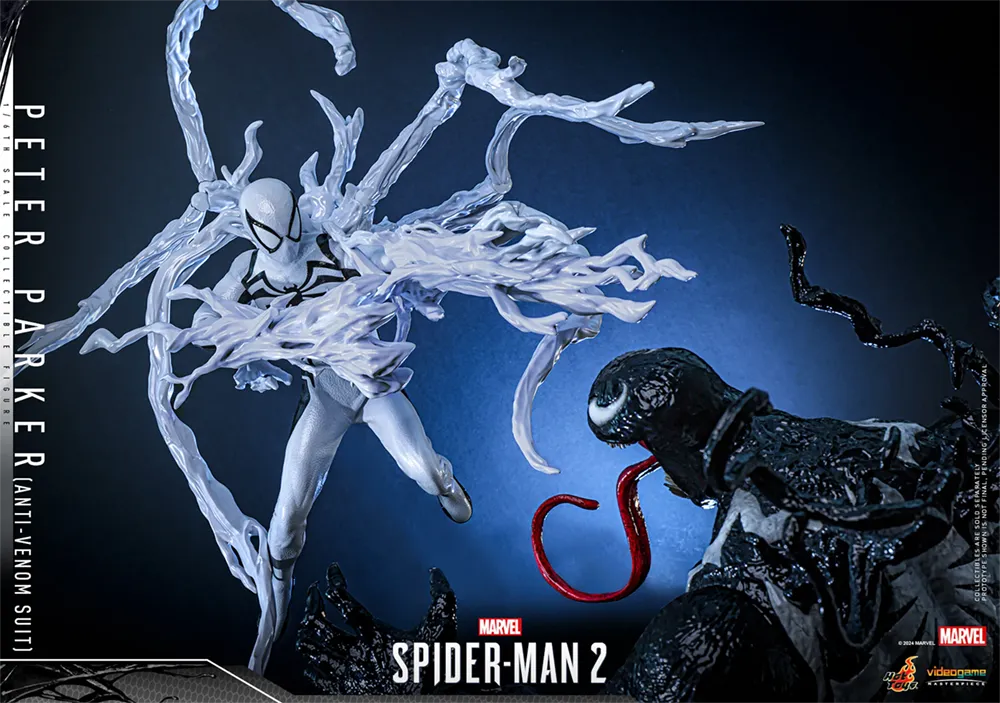 HOTVGM69 SpiderMan 2 (VG'23) - Peter Parker (Anti-Venom Suit) 1:6 Figure - Hot Toys - Titan Pop Culture