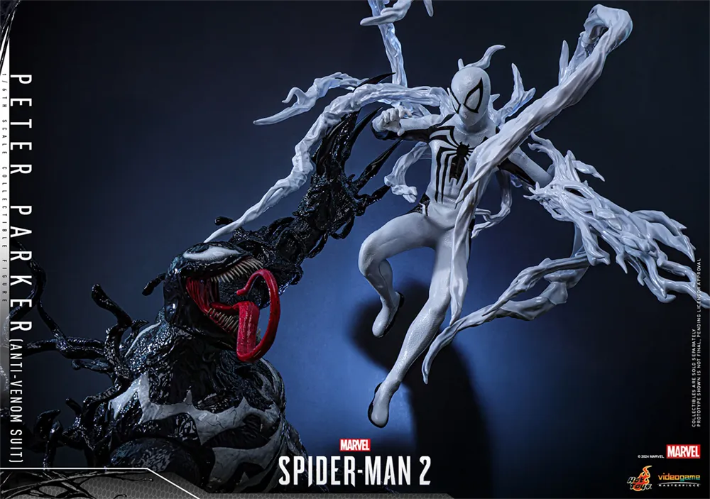 HOTVGM69 SpiderMan 2 (VG'23) - Peter Parker (Anti-Venom Suit) 1:6 Figure - Hot Toys - Titan Pop Culture