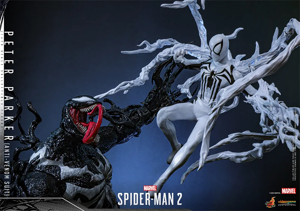 HOTVGM69 SpiderMan 2 (VG'23) - Peter Parker (Anti-Venom Suit) 1:6 Figure - Hot Toys - Titan Pop Culture