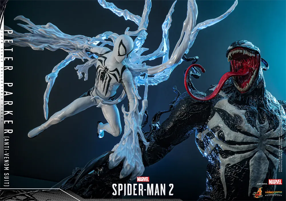 HOTVGM69 SpiderMan 2 (VG'23) - Peter Parker (Anti-Venom Suit) 1:6 Figure - Hot Toys - Titan Pop Culture