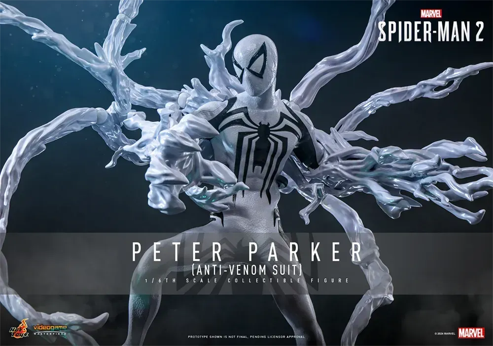 HOTVGM69 SpiderMan 2 (VG'23) - Peter Parker (Anti-Venom Suit) 1:6 Figure - Hot Toys - Titan Pop Culture