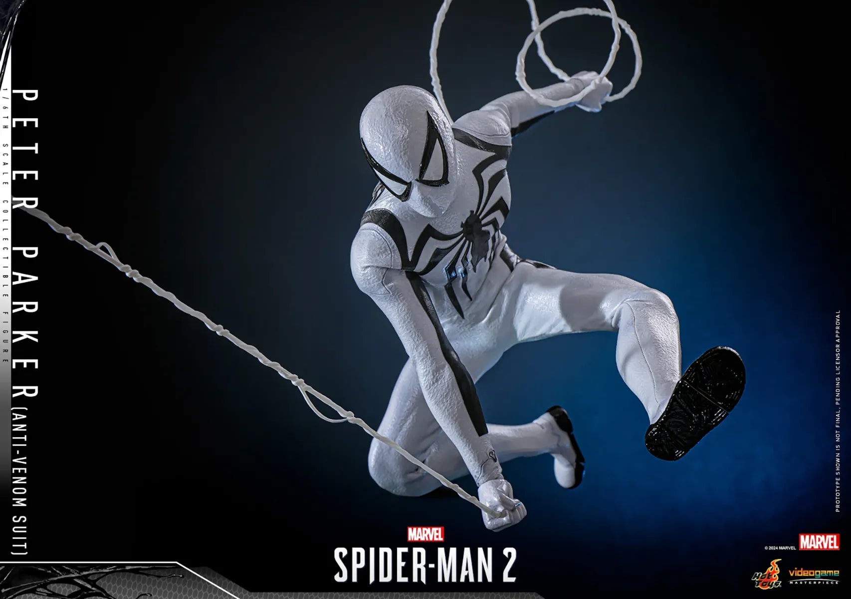 HOTVGM69 SpiderMan 2 (VG'23) - Peter Parker (Anti-Venom Suit) 1:6 Figure - Hot Toys - Titan Pop Culture