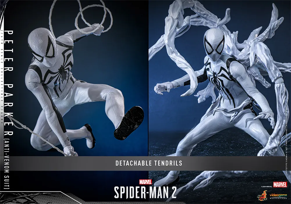 HOTVGM69 SpiderMan 2 (VG'23) - Peter Parker (Anti-Venom Suit) 1:6 Figure - Hot Toys - Titan Pop Culture