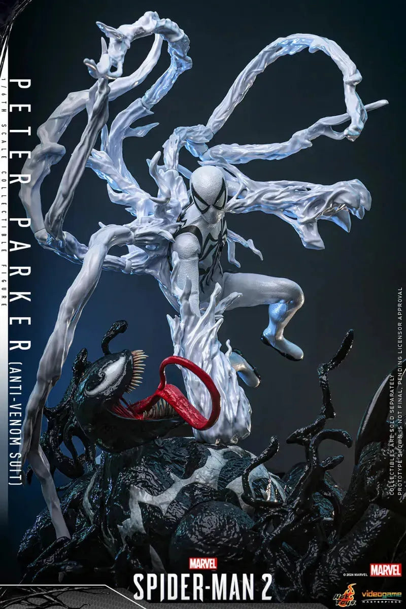 HOTVGM69 SpiderMan 2 (VG'23) - Peter Parker (Anti-Venom Suit) 1:6 Figure - Hot Toys - Titan Pop Culture