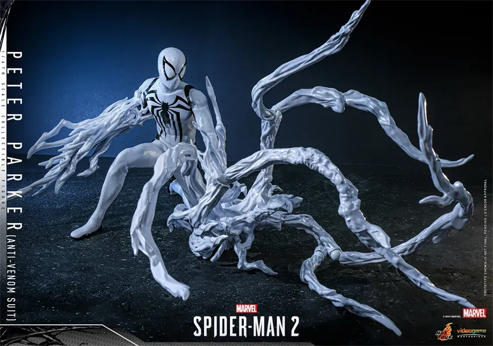 HOTVGM69 SpiderMan 2 (VG'23) - Peter Parker (Anti-Venom Suit) 1:6 Figure - Hot Toys - Titan Pop Culture