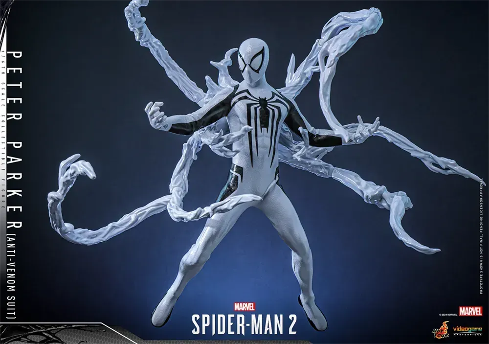 HOTVGM69 SpiderMan 2 (VG'23) - Peter Parker (Anti-Venom Suit) 1:6 Figure - Hot Toys - Titan Pop Culture