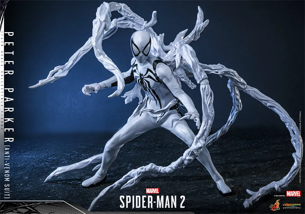 HOTVGM69 SpiderMan 2 (VG'23) - Peter Parker (Anti-Venom Suit) 1:6 Figure - Hot Toys - Titan Pop Culture