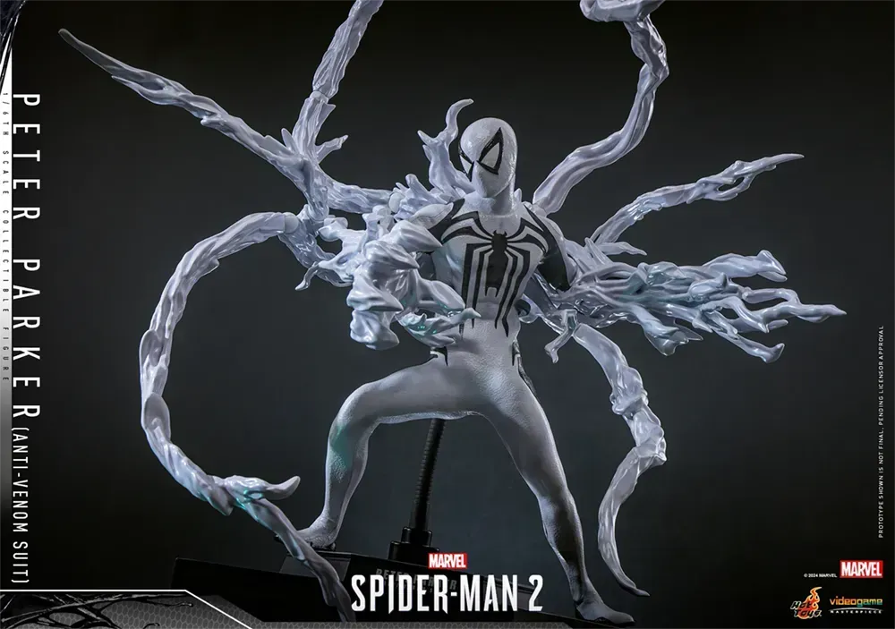 HOTVGM69 SpiderMan 2 (VG'23) - Peter Parker (Anti-Venom Suit) 1:6 Figure - Hot Toys - Titan Pop Culture