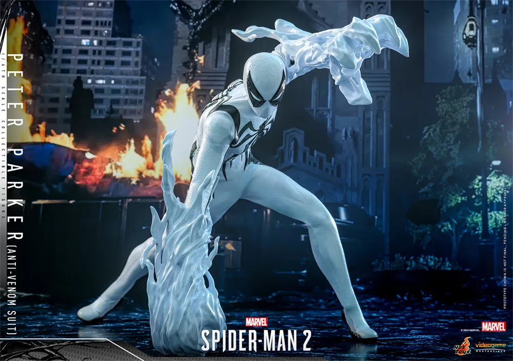 HOTVGM69 SpiderMan 2 (VG'23) - Peter Parker (Anti-Venom Suit) 1:6 Figure - Hot Toys - Titan Pop Culture