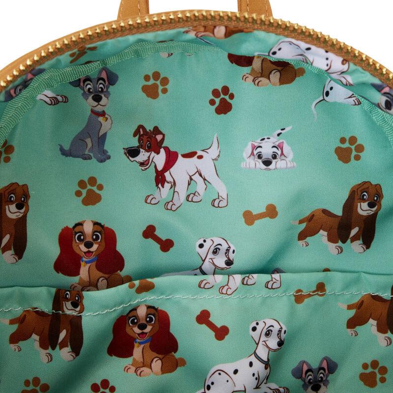 LOUWDBK3467 Disney - I Heart Disney Dogs Lenticular Mini Backpack - Loungefly - Titan Pop Culture