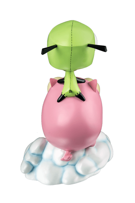 IKO0663 Invader Zim - GIR on Pig Statue - Ikon Collectables - Titan Pop Culture