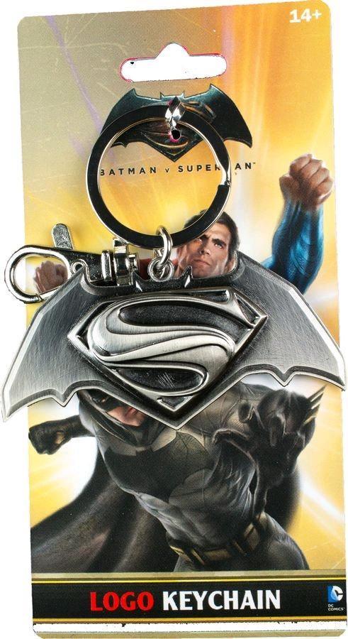 IKO0768 Batman v Superman: Dawn of Justice - Movie Logo Keychain - Ikon Collectables - Titan Pop Culture