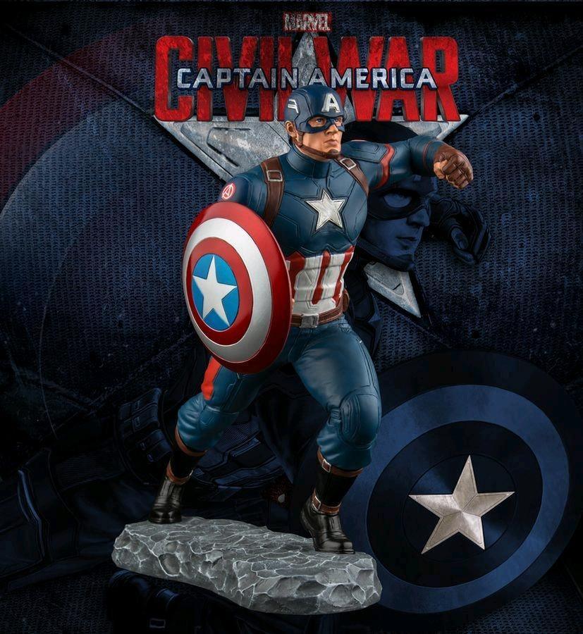 IKO0803 Captain America 3: Civil War - Steve Rogers 1:6 Scale Limited Edition Statue - Ikon Collectables - Titan Pop Culture