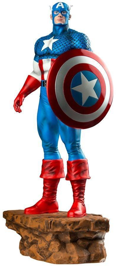 IKO0839 Captain America - Captain America with Interchangeable Shield Limited Edition 1:6 Scale Statue - Ikon Collectables - Titan Pop Culture