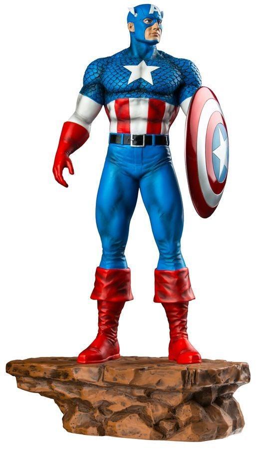 IKO0839 Captain America - Captain America with Interchangeable Shield Limited Edition 1:6 Scale Statue - Ikon Collectables - Titan Pop Culture