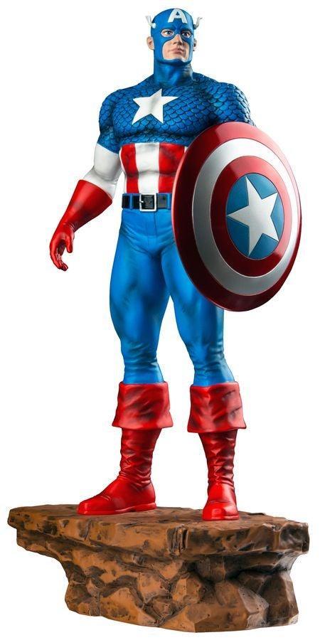 IKO0839 Captain America - Captain America with Interchangeable Shield Limited Edition 1:6 Scale Statue - Ikon Collectables - Titan Pop Culture