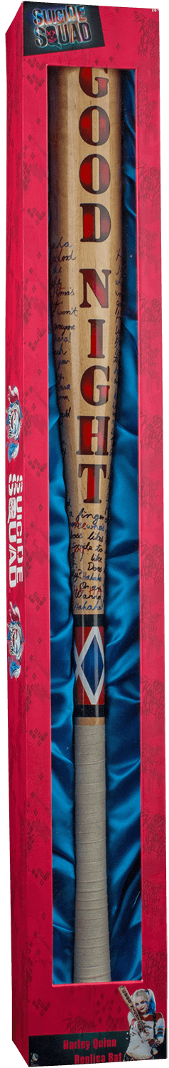 IKO0939 Suicide Squad - Harley Quinn's "Good Night" Baseball Bat Replica - Ikon Collectables - Titan Pop Culture