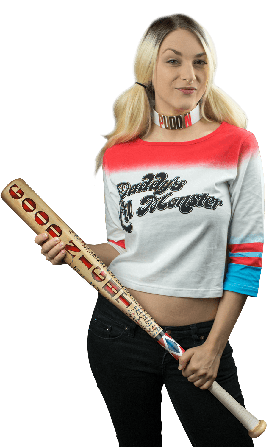 IKO0939 Suicide Squad - Harley Quinn's "Good Night" Baseball Bat Replica - Ikon Collectables - Titan Pop Culture