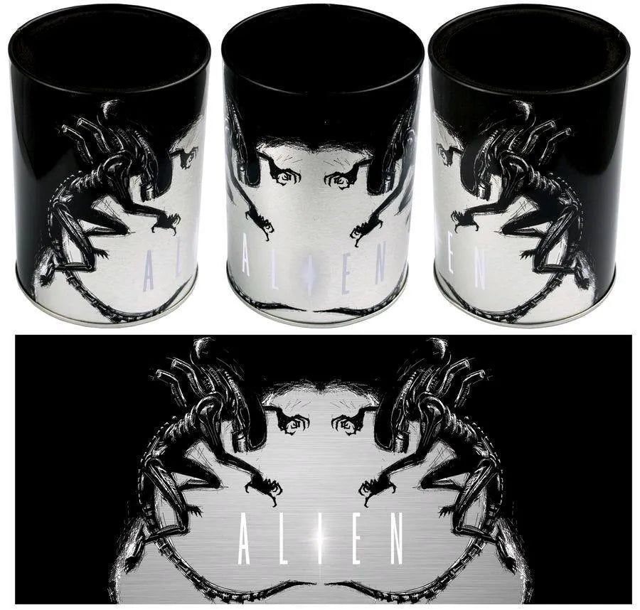 IKO0968 Alien - Sketch Metal Can Cooler - Ikon Collectables - Titan Pop Culture