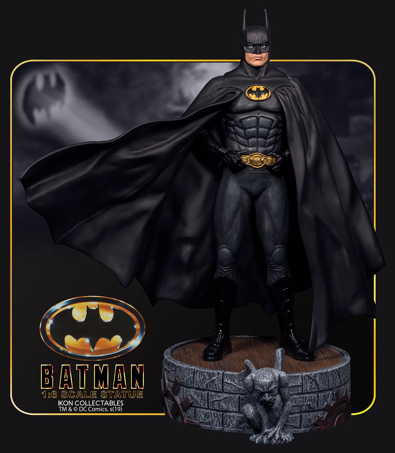IKO1025 Batman 1989 - Michael Keaton Batman 1:6 Statue - Ikon Collectables - Titan Pop Culture