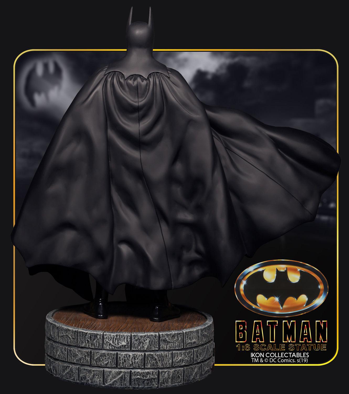 IKO1025 Batman 1989 - Michael Keaton Batman 1:6 Statue - Ikon Collectables - Titan Pop Culture