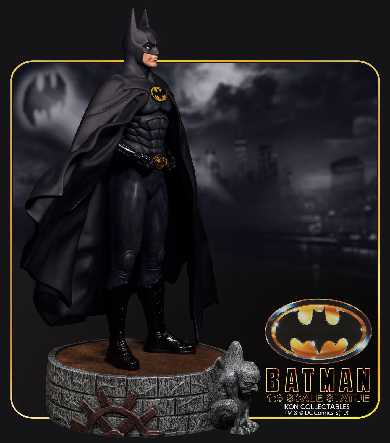 IKO1025 Batman 1989 - Michael Keaton Batman 1:6 Statue - Ikon Collectables - Titan Pop Culture