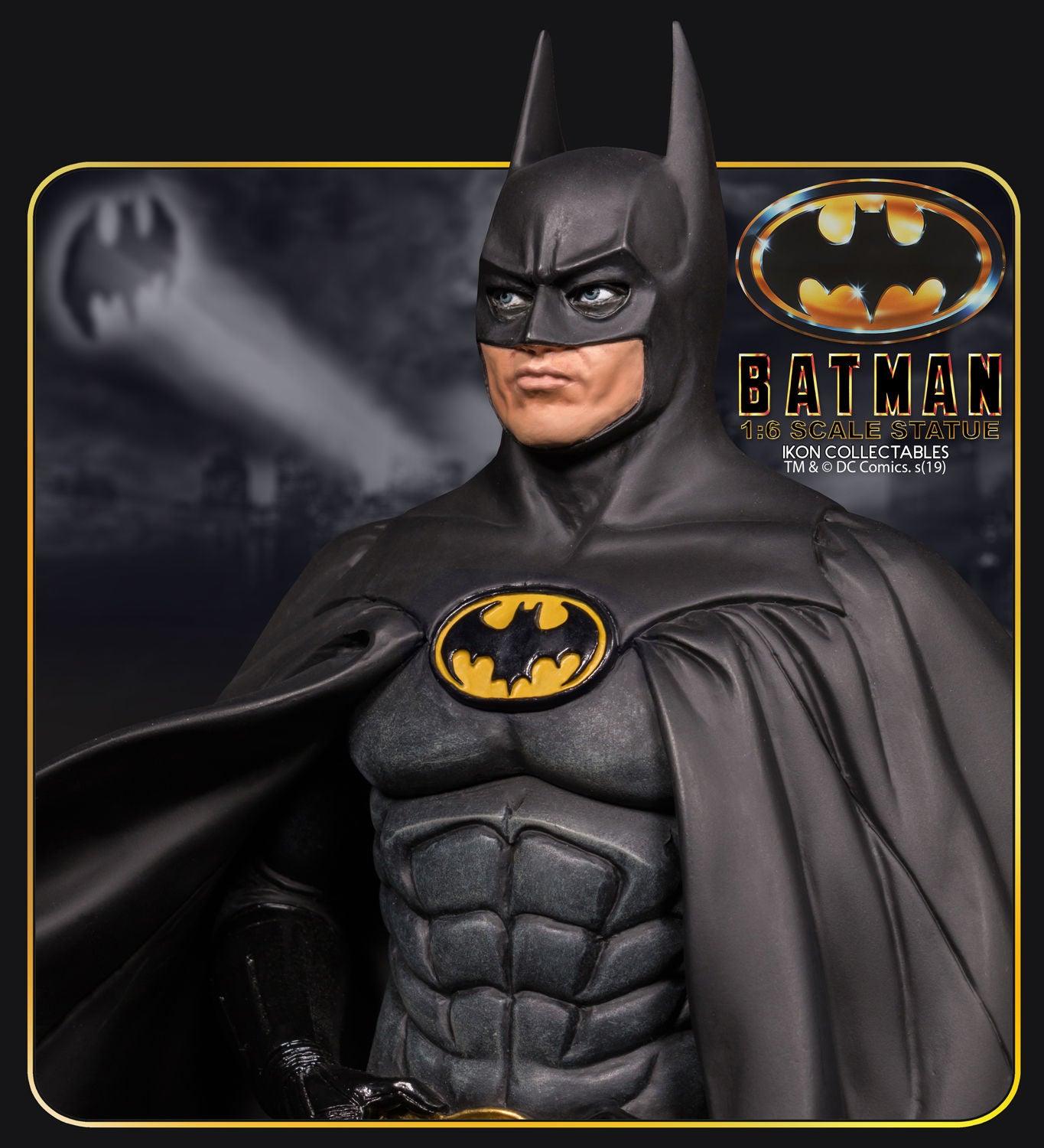 IKO1025 Batman 1989 - Michael Keaton Batman 1:6 Statue - Ikon Collectables - Titan Pop Culture