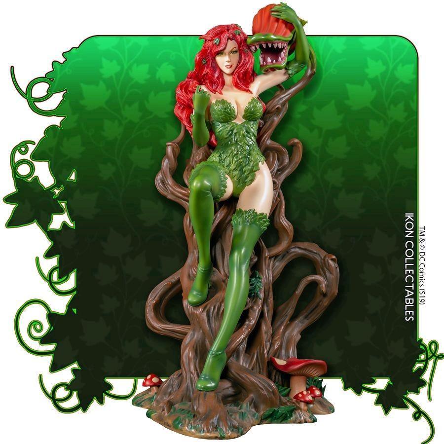 IKO1049 Batman - Poison Ivy on Vine Throne with Killer Flower Statue (with 1-of-1 Chance) - Ikon Collectables - Titan Pop Culture