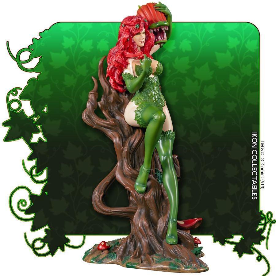 IKO1049 Batman - Poison Ivy on Vine Throne with Killer Flower Statue (with 1-of-1 Chance) - Ikon Collectables - Titan Pop Culture