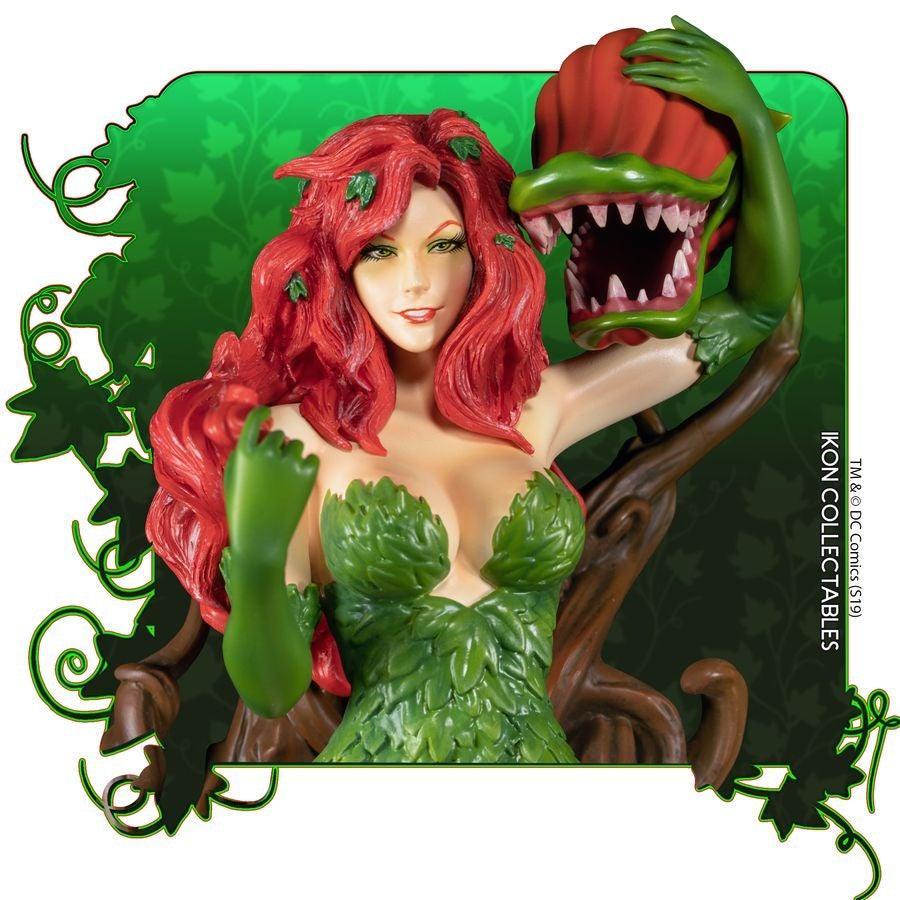 IKO1049 Batman - Poison Ivy on Vine Throne with Killer Flower Statue (with 1-of-1 Chance) - Ikon Collectables - Titan Pop Culture