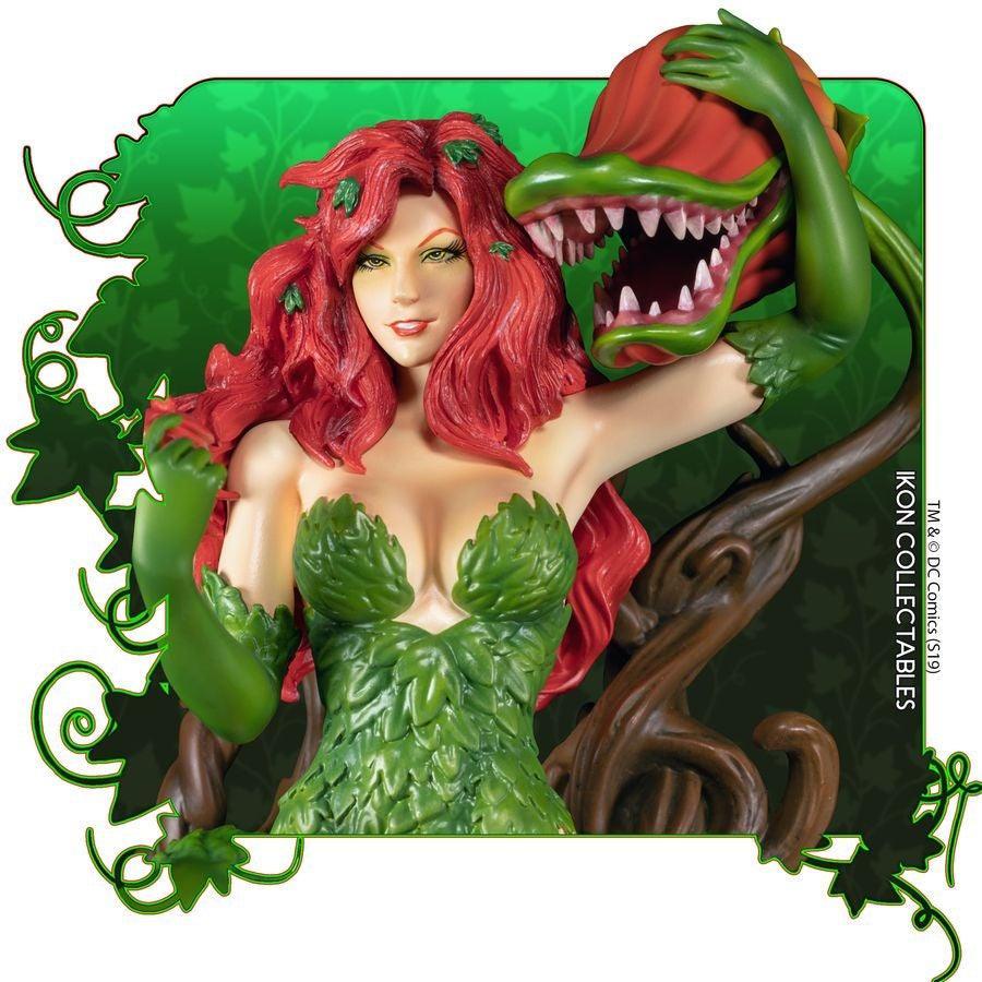 IKO1049 Batman - Poison Ivy on Vine Throne with Killer Flower Statue (with 1-of-1 Chance) - Ikon Collectables - Titan Pop Culture