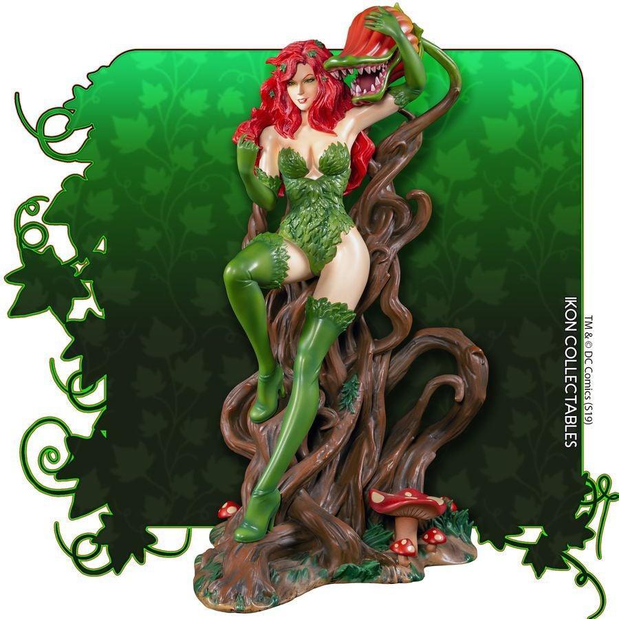 IKO1049 Batman - Poison Ivy on Vine Throne with Killer Flower Statue (with 1-of-1 Chance) - Ikon Collectables - Titan Pop Culture