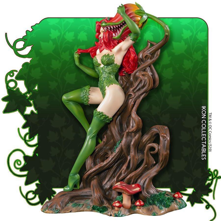 IKO1049 Batman - Poison Ivy on Vine Throne with Killer Flower Statue (with 1-of-1 Chance) - Ikon Collectables - Titan Pop Culture