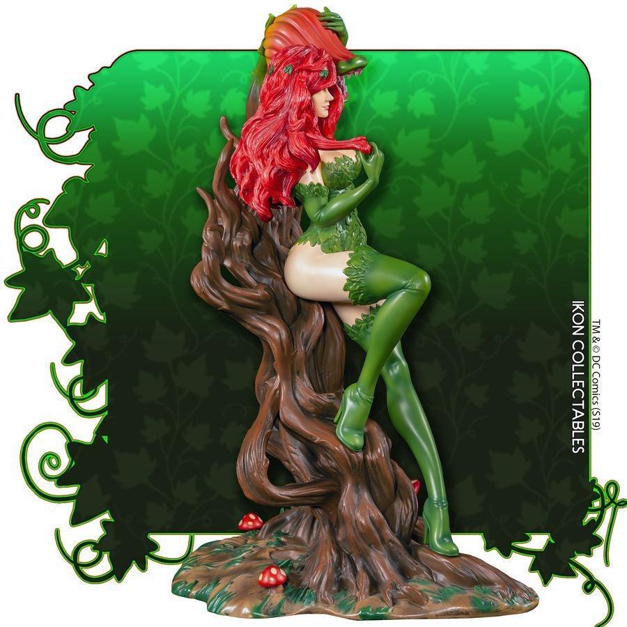IKO1049 Batman - Poison Ivy on Vine Throne with Killer Flower Statue (with 1-of-1 Chance) - Ikon Collectables - Titan Pop Culture