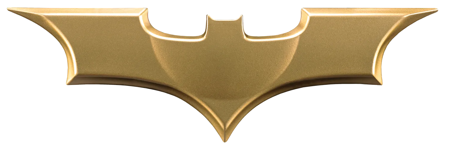 IKO1402 Batman Begins - Batarang Metal Replica - Ikon Collectables - Titan Pop Culture