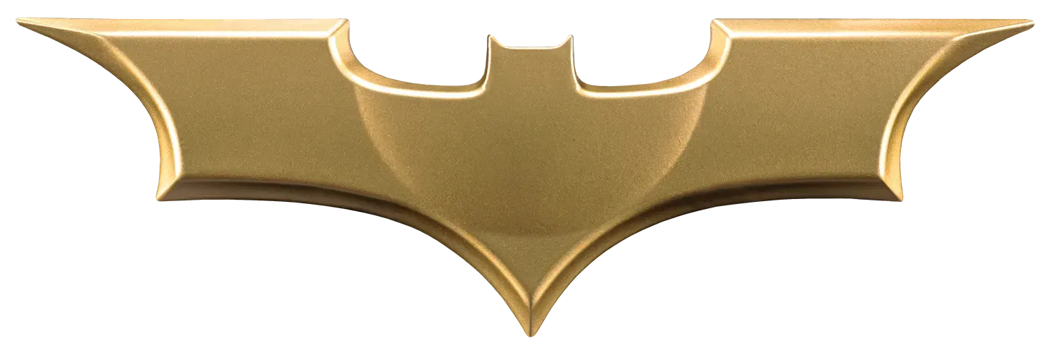 IKO1402 Batman Begins - Batarang Metal Replica - Ikon Collectables - Titan Pop Culture