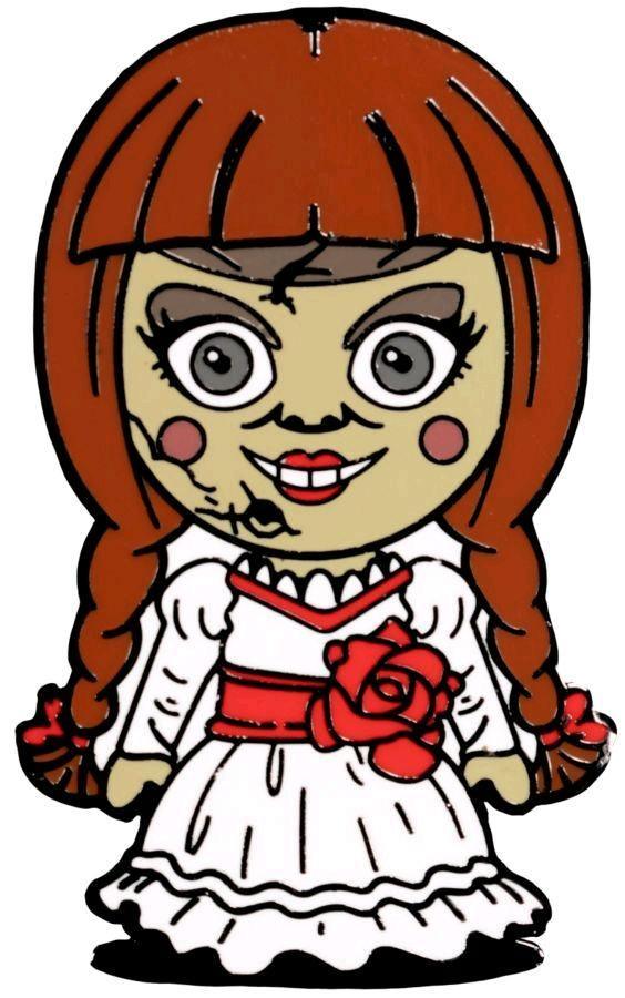 IKO1712 Annabelle - Annabelle Chibi Enamel Pin - Ikon Collectables - Titan Pop Culture