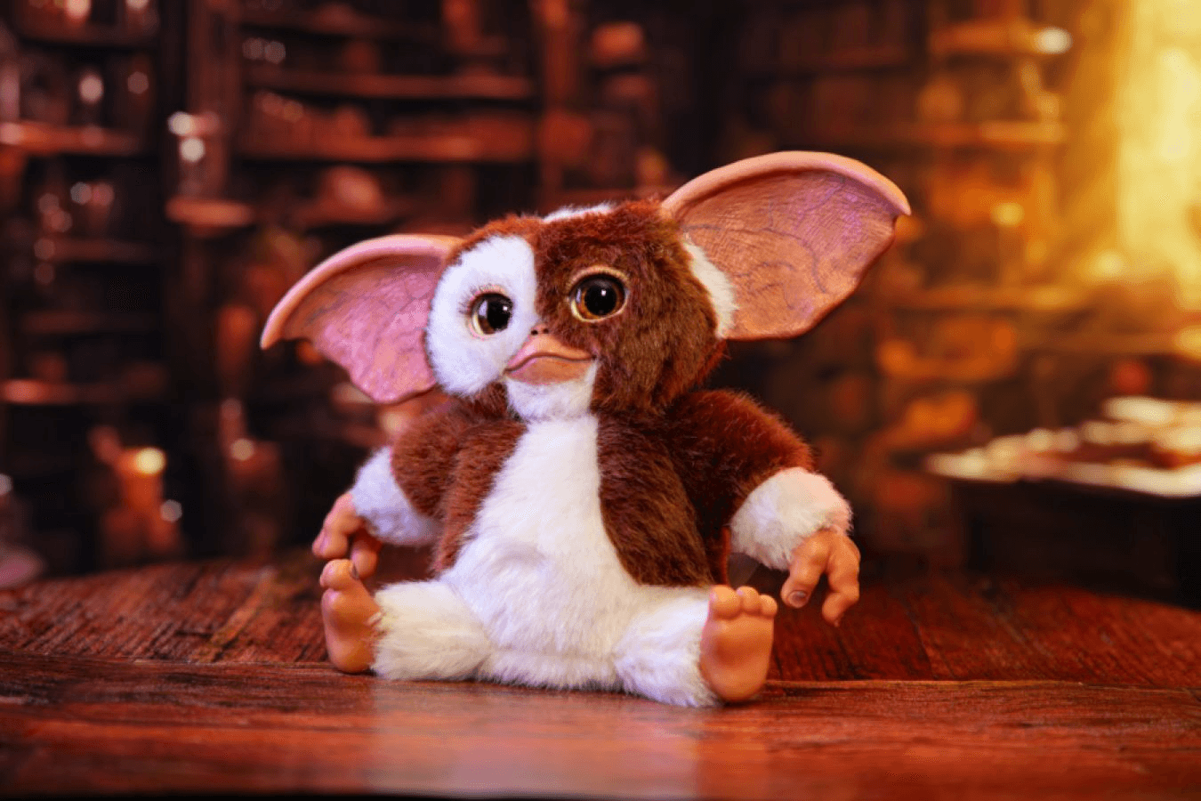 IKO1904 Gremlins - Replica Mogwai box and Gizmo plush - Ikon Design Studio - Titan Pop Culture