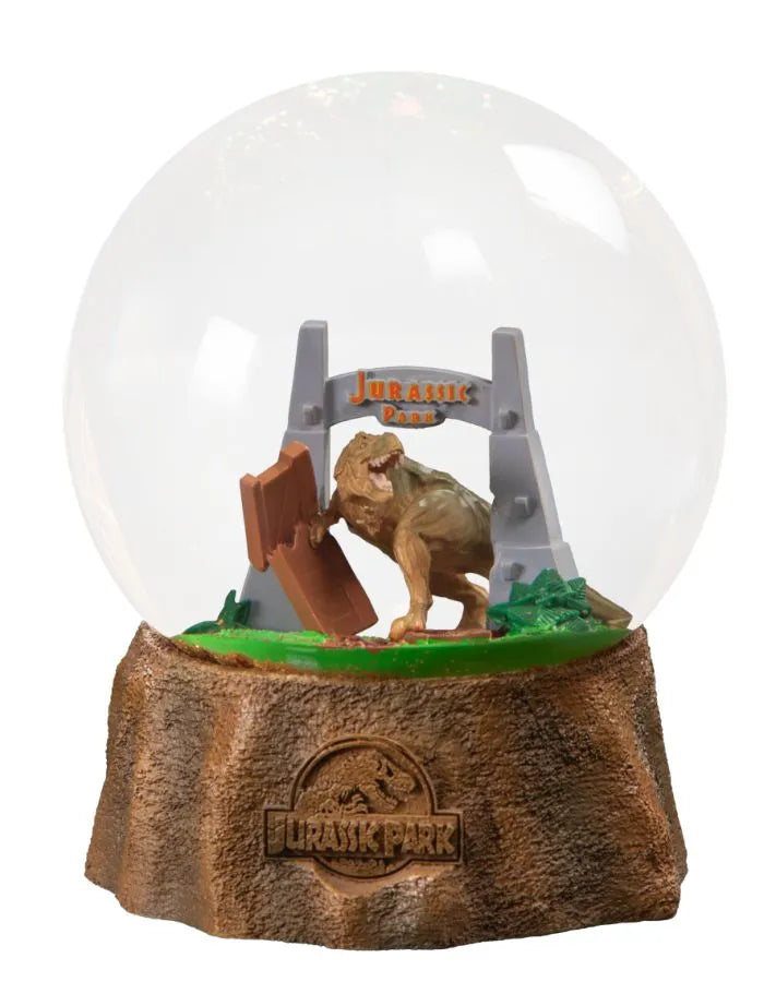 IKO1921 Jurassic Park - T-Rex Snowglobe - Ikon Collectables - Titan Pop Culture