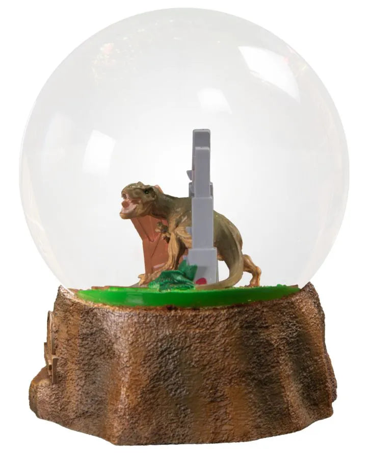 IKO1921 Jurassic Park - T-Rex Snowglobe - Ikon Collectables - Titan Pop Culture