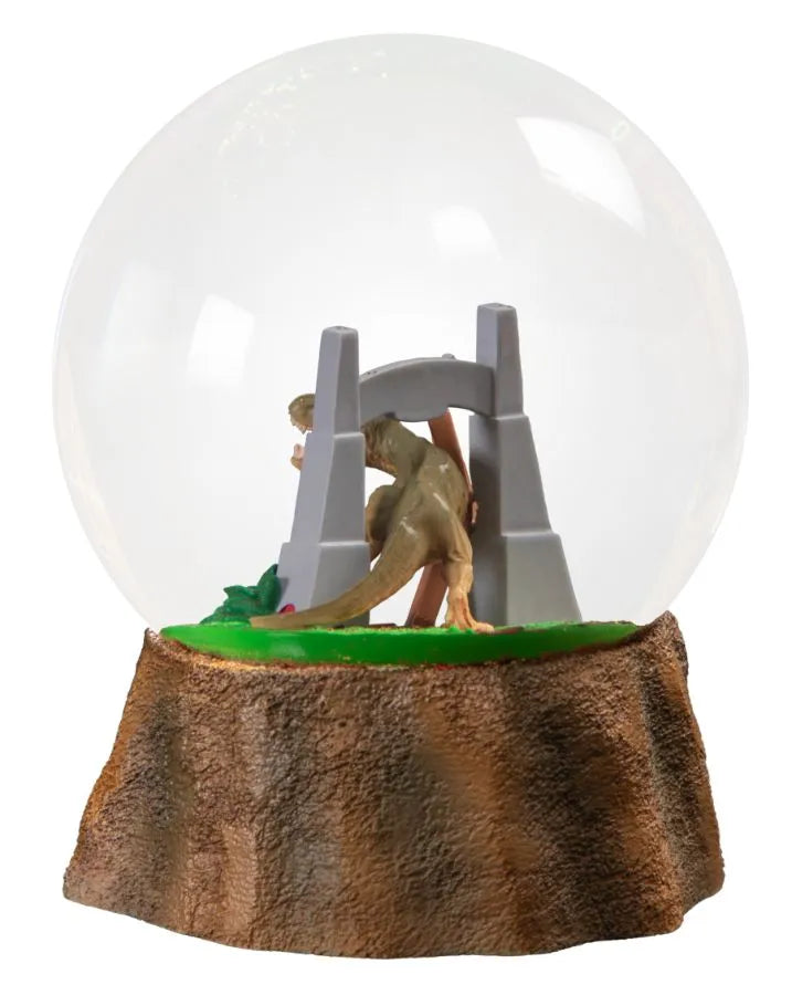 IKO1921 Jurassic Park - T-Rex Snowglobe - Ikon Collectables - Titan Pop Culture