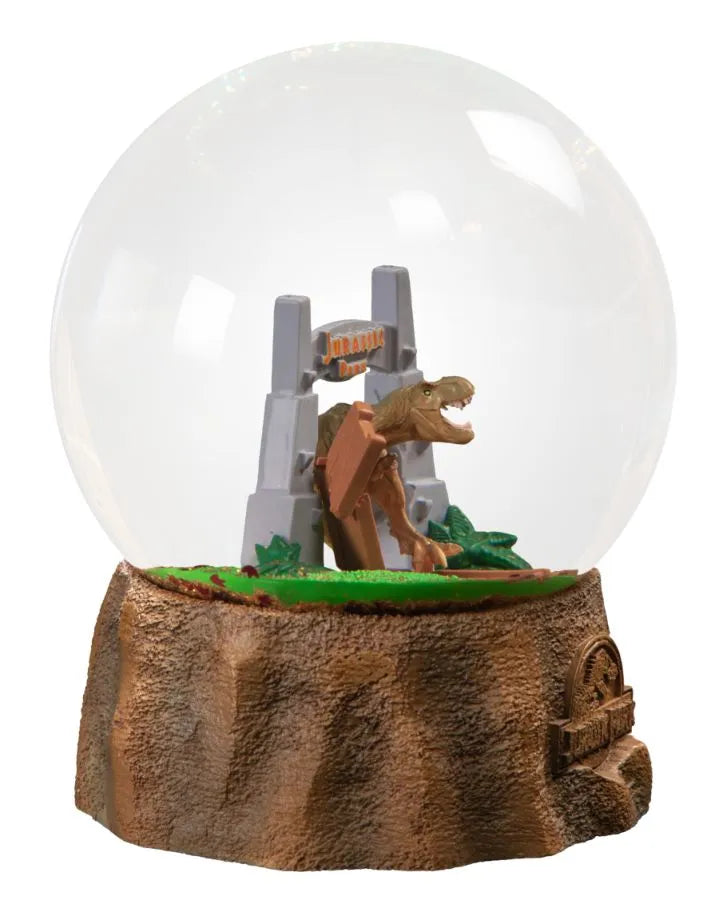 IKO1921 Jurassic Park - T-Rex Snowglobe - Ikon Collectables - Titan Pop Culture