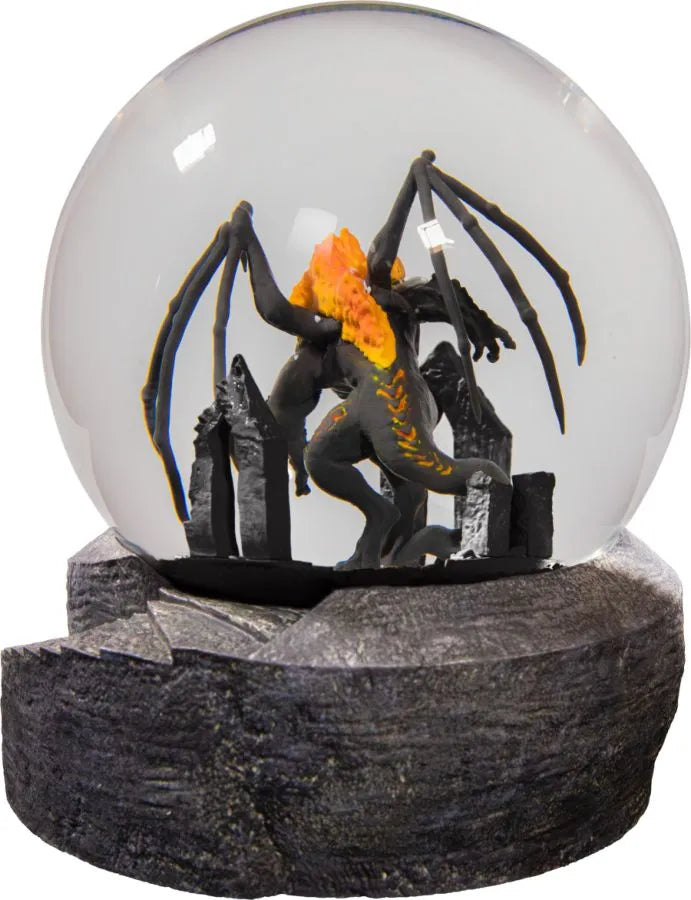 IKO1939 The Lord of the Rings - Light-up Balrog Snow Globe - Ikon Collectables - Titan Pop Culture