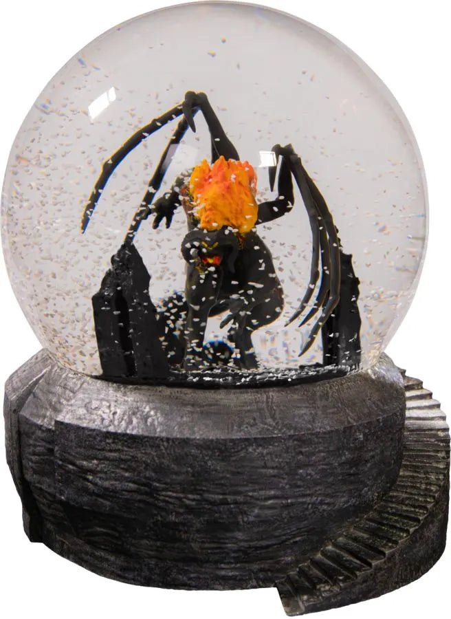 IKO1939 The Lord of the Rings - Light-up Balrog Snow Globe - Ikon Collectables - Titan Pop Culture