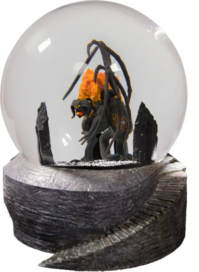 IKO1939 The Lord of the Rings - Light-up Balrog Snow Globe - Ikon Collectables - Titan Pop Culture