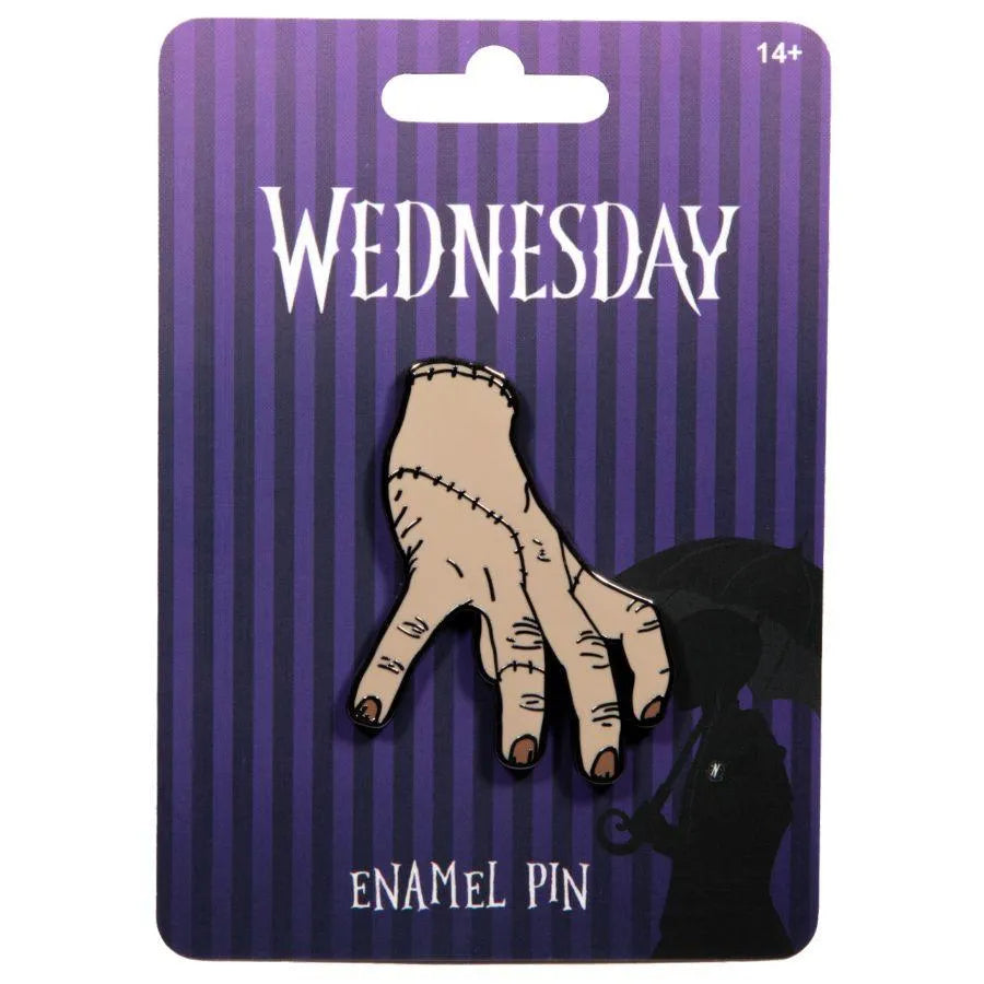 IKO1963 Wednesday - Thing Enamel Pin - Ikon Collectables - Titan Pop Culture