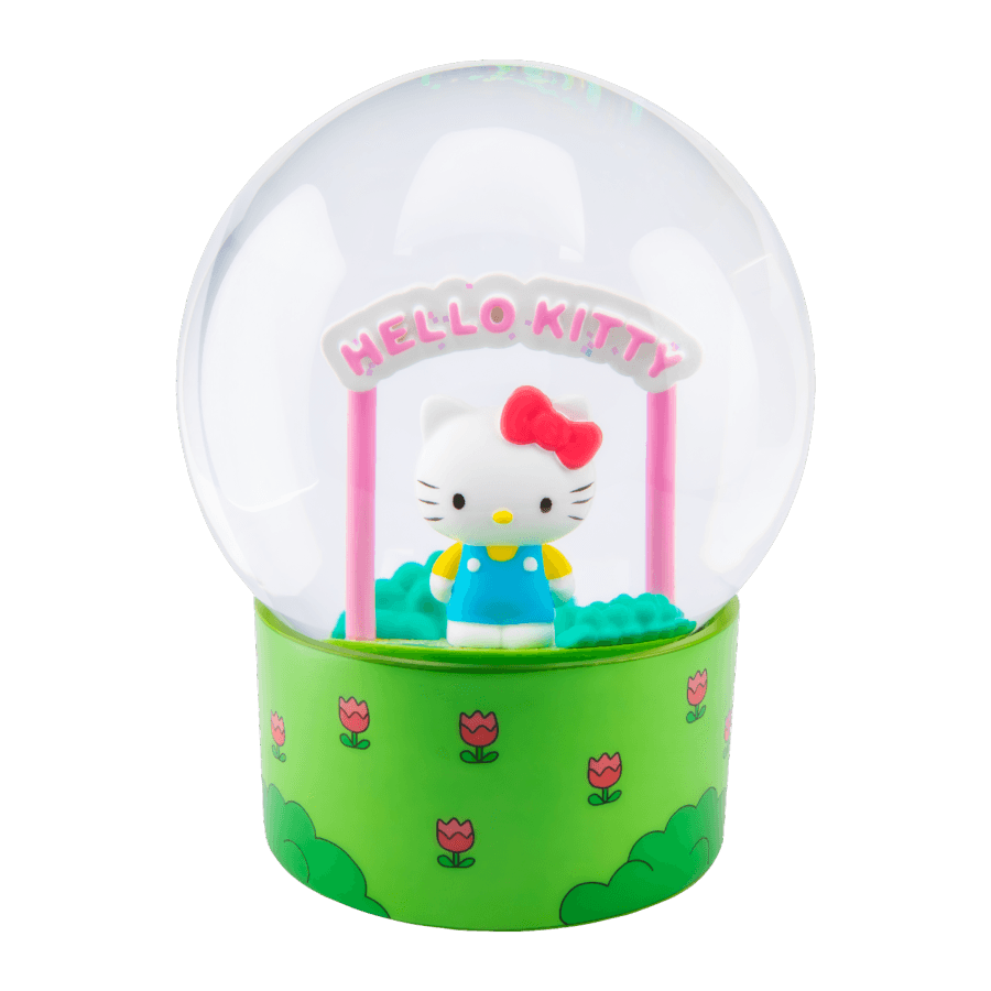 IKO1966 Hello Kitty - Hello Kitty with Sign Snowglobe - Ikon Collectables - Titan Pop Culture