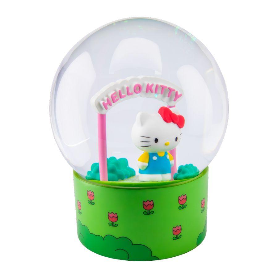 IKO1966 Hello Kitty - Hello Kitty with Sign Snowglobe - Ikon Collectables - Titan Pop Culture