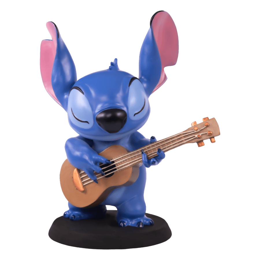 IKO1987 Lilo and Stitch - Stich with Guitar Resin Statue - Ikon Collectables - Titan Pop Culture