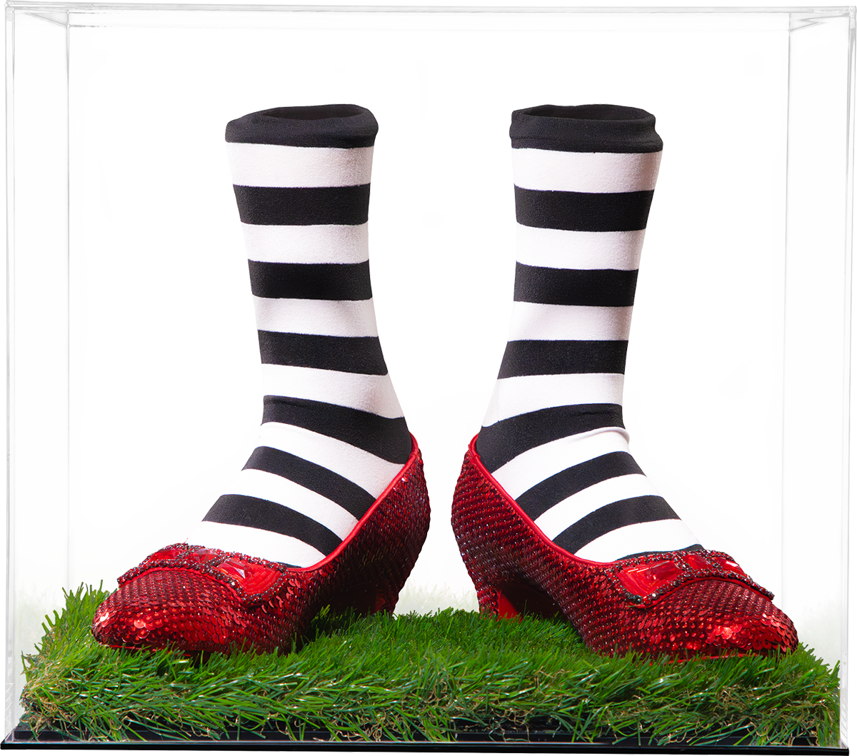 Wizard of Oz - Dorothy and Wicked Witch's Replica Ruby Slippers